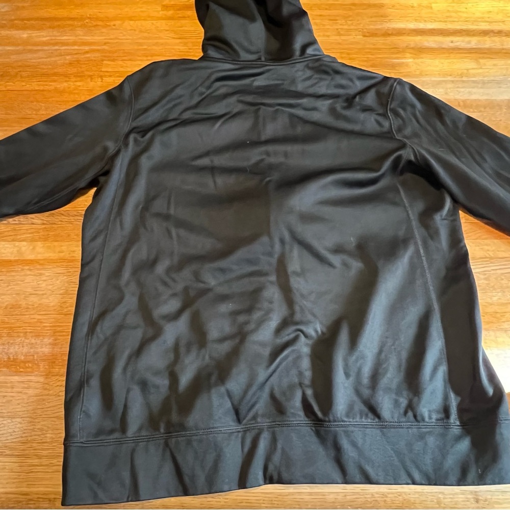 Nike Men Large Black Therma-Fit Full Zip Hooded Lightweight Athletic Jacket - Picture 5 of 6